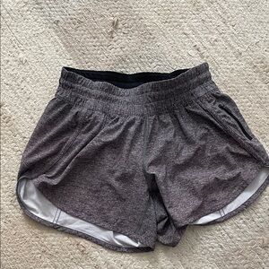 Lululemon Women's Athletic Running shorts gray size 6
